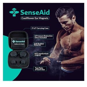 Senseaid Cauliflower ear magnets NIB